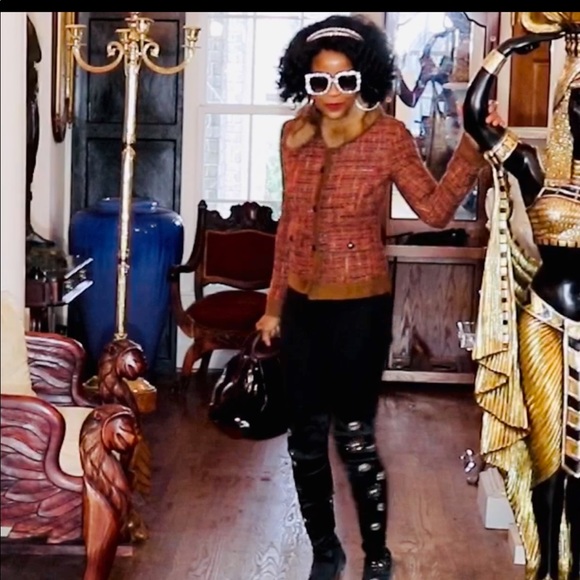 Dolce&Gabbana sable fur suede trim Jacket coat 2 - Picture 14 of 16